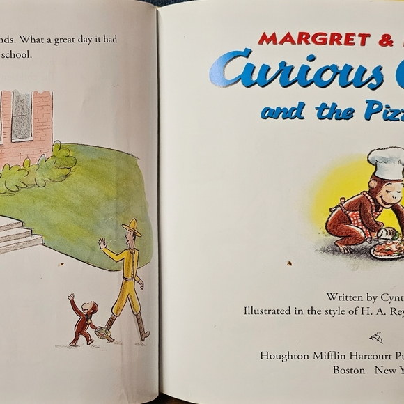 Curious George: Curious George Stories to Share by H. A. Rey and Margret Rey - Picture 10 of 14